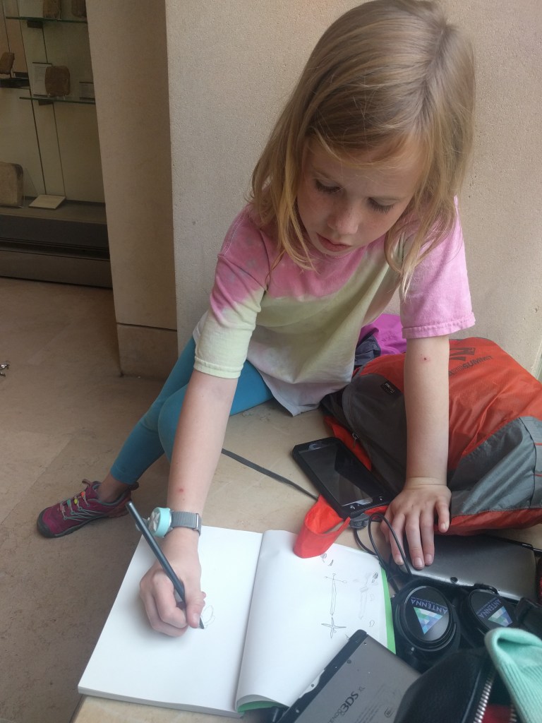 1 louvre mo sketching