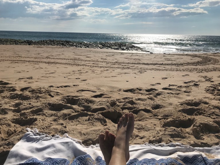 1 beach feet