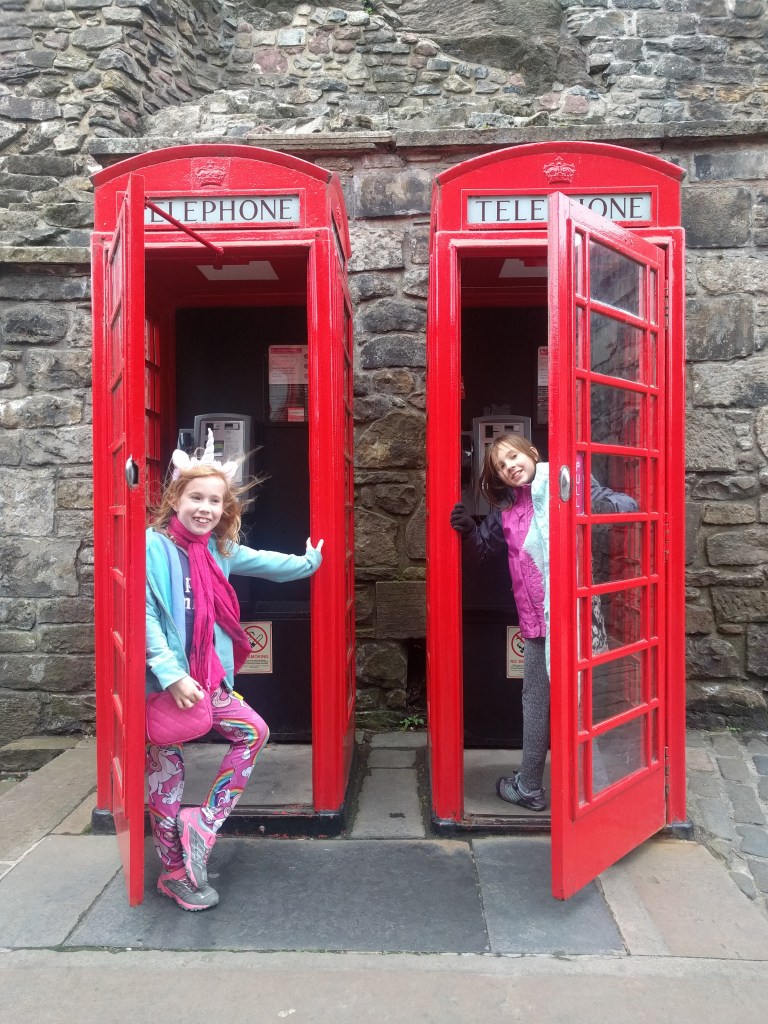 red phone booths
