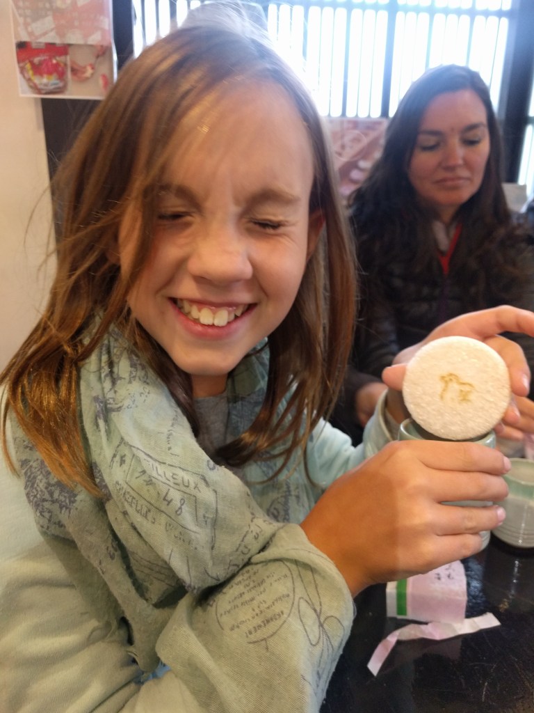 K tea and cookies aud